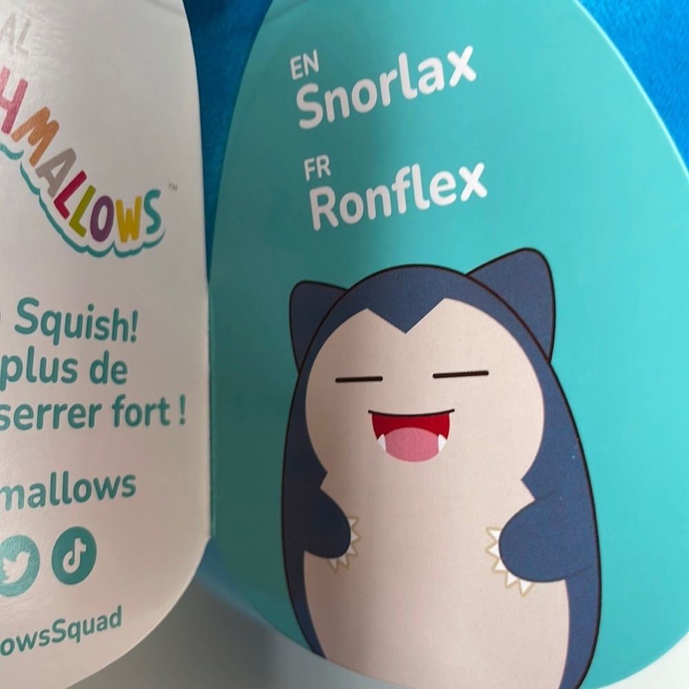 Squishmallows Snorlax the Pokemon 10” - Picture 7 of 8